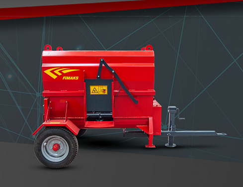Горизонтальный кормосмеситель Fimaks FMHII 1,5 