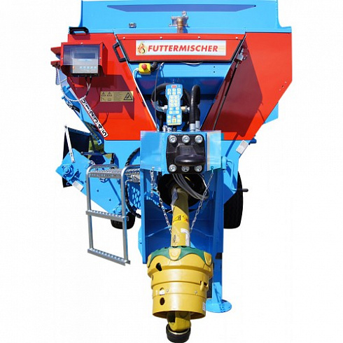 Горизонтальный кормосмеситель-кормораздатчик с фрезой HIMEL серии HX 